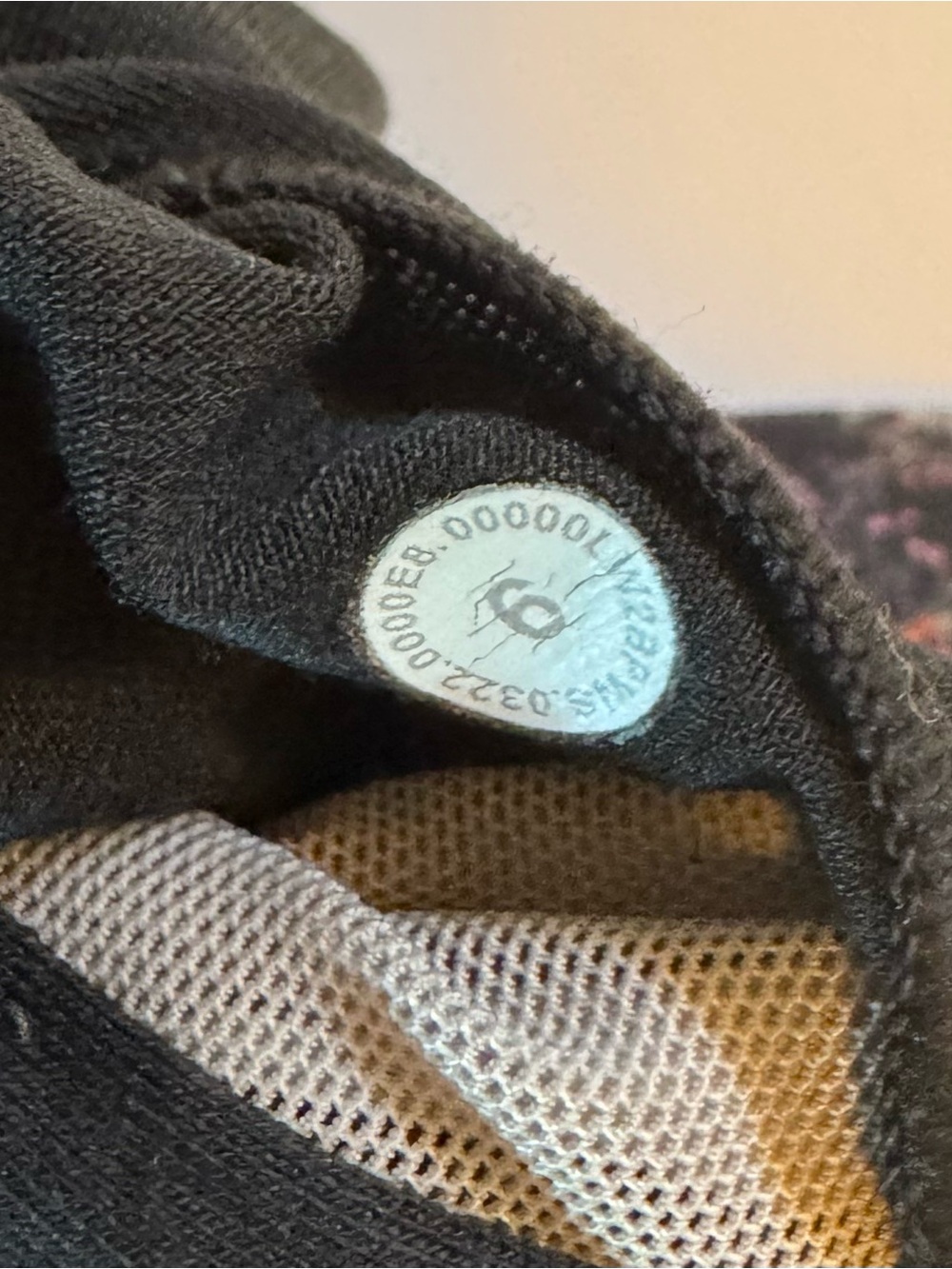Lululemon Energy Long‎ Line Bra Size 6 Floral Multi Strappy Back Sports Bra - Picture 6 of 8